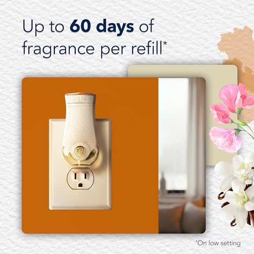 Glade PlugIns Air Freshener Refills, Sheer Vanilla Embrace, 5 Count