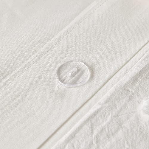 Intelligent Design Cotton Jacquard Pompom Ivory Twin Duvet Cover Set, 5pc