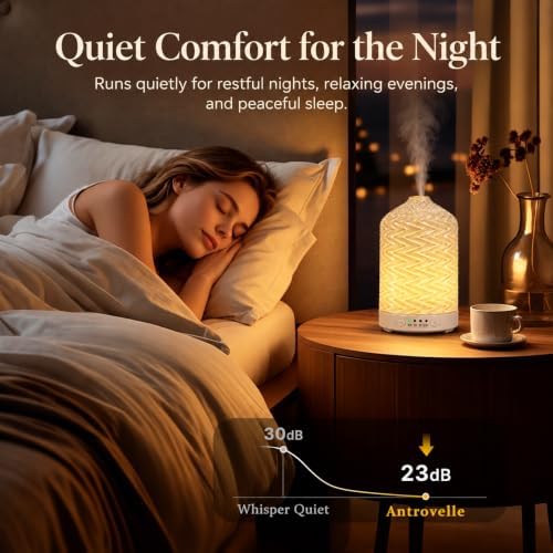 Essential Oil Diffuser for Home, 120ml Glass Aromatherapy Diffuser
