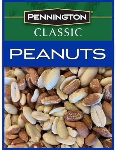 Pennington Classic Shelled Peanuts 5 pounds (Pack of 2)