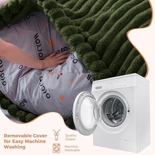 MAXYOYO 3 in 1 Kids Bean Bag Chair, Comfy Floor Sofa with Removed Cover