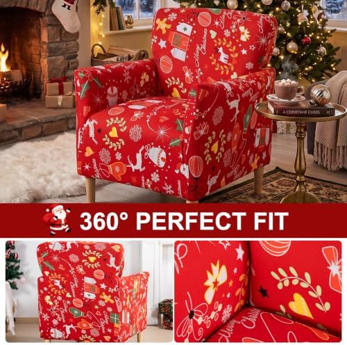 Banquet Armchair Slipcovers Christmas Accent Chair Covers Chair Slipcover