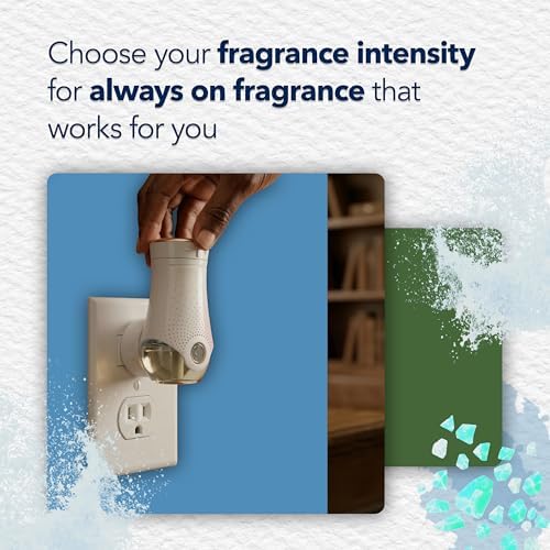 Glade PlugIns Air Freshener Refills, Sea Mist & Cypress, 10 Count