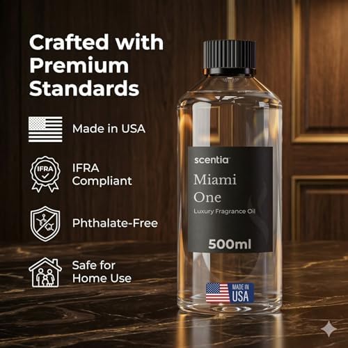 Miami One Diffuser Oil for HVAC Scent Machine, Inspired By One Hotel 500mL