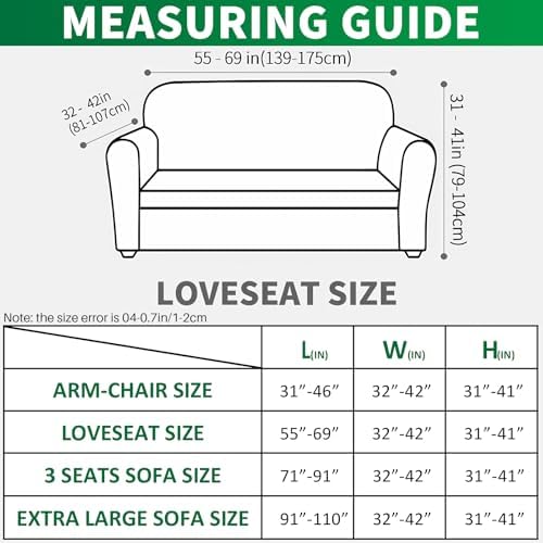 MAXIJIN Stretch Loveseat Couch Cover for 2 Cushion Couch (55"-69" Washable Sofa Slipcovers with Non-Slip Foam & Elastic Strap, Dog Cat Pet Friendly Furniture Protector (Medium, Peacock Blue)