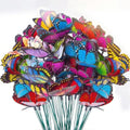 VGOODALL 50PCS Butterfly Garden Decorations, 11.5 Inch Plastic Butterfly