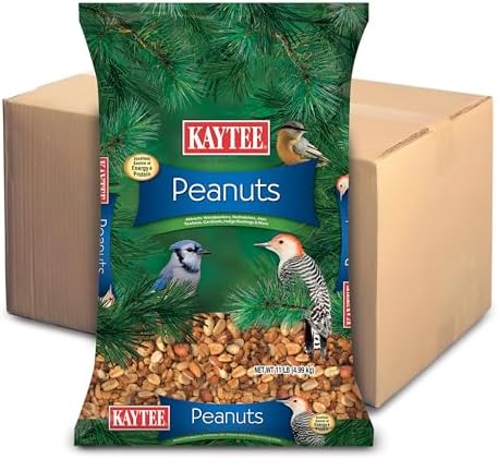 Kaytee Peanuts Wild Bird Food, High in Fat and Protein