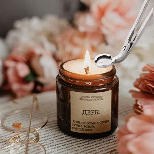 CHEFBEE Stainless Steel Candle Wick Trimmer