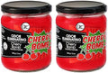 Cherry Bomb Two Pack Odor Eliminating Highly Fragranced Candle - Eliminates 95% of Pet, Smoke, Food, and Other Smells Quickly - Up to 80 Hour Burn time - 12 Ounce Premium Soy Blend