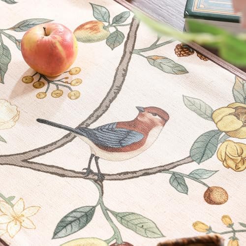 bilin gaier Designer French Vintage Table Runner,87"x12"