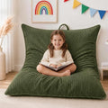 3 in 1 Kids Bean Bag Chair, Comfy Floor Sofa Chairs with Removed Cover