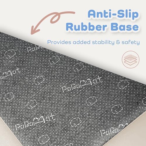 1.5" Thick Baby Play Mat for Floor,71x79 Large Memory Foam Tummy Time Mat