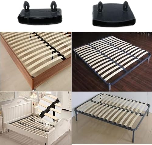 20 Pack Bed Slat Holder, 50 x 9 mm Center and End Caps