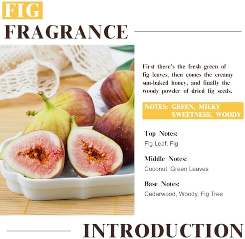 EUQEE Fig Fragrance Oil for Soap Making 2.02 Fl oz