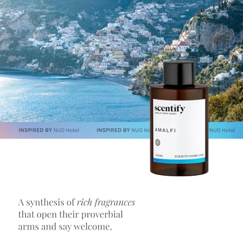 Scentify Amalfi Aroma Oil Refill for Diffusers, 100ml / 3.38 fl oz