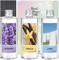 Reed Diffuser Oil Refill Set,3 x6.76 Oz Linen Vanilla Lavender Diffuser Oil