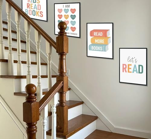 ULEGIE Reading Corner Decor for Classroom Homeschool Cool Kids Read Book