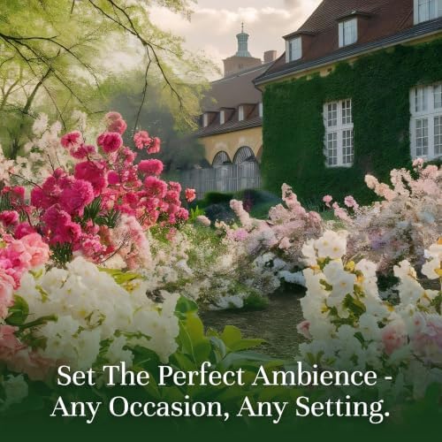 P&J Trading Fragrance Oils for Diffusers for Home English Garden Set Fragrance Scents for Candle Making - Soap Making - Car Diffuser Scents - Essential Home Gift Set - Fig, Honeysuckle Vine & More