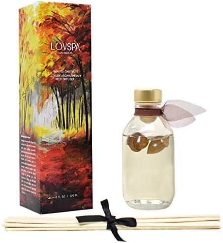 Reed Diffuser Set - Roasted Chestnuts Scented Diffuser with Sticks