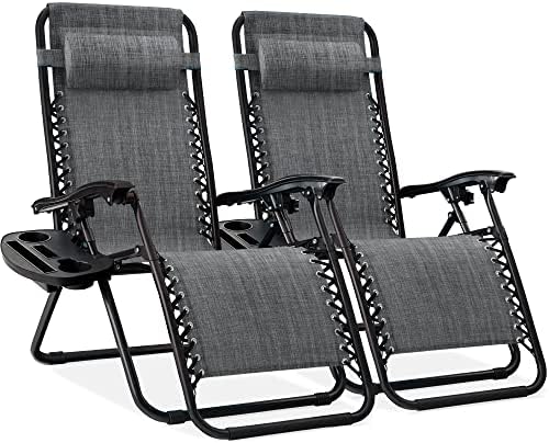 Best Choice Products Zero Gravity Chair Recliner, Gray