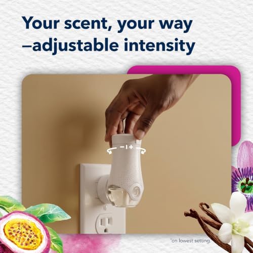Glade PlugIns Air Freshener Refills, Vanilla Passion Fruit, 5 Count