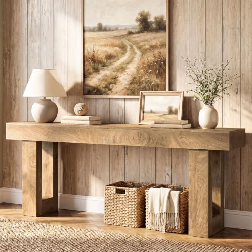Tribesigns 78.74-Inch Extra Long Console Table