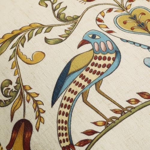 patdrea French Vintage Square Throw Pillow Cover,18"x18",Set of 2