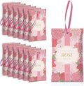 SCENTORINI Scented Sachets for Drawer and Closet, Rose Scent 14 Pack