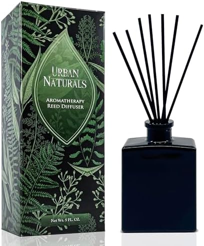 Urban Naturals Reed Diffuser Set, Balsam Forest - Bathroom Shelf Décor