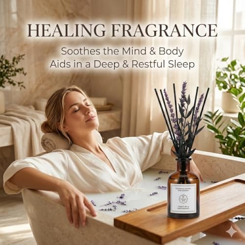 Eucalyptus & Lavender Reed Diffuser, 3.34 Fl Oz