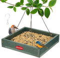 Kingsyard Platform Bird Feeder for Outdoors, Hanging Feeding Tray