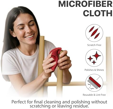 X-Protector Furniture Pads Preparation Set - File, Microfiber, 20 Wipes