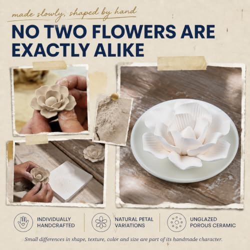 Passive Diffuser for Essential Oil-Ceramic Diffuser (Gardenia)