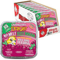 C&S Cranberry Delight No Melt Suet Dough, Suet Cakes for Wild Birds