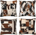 Cow Decorative Throw Pillow Covers 18x18 Inch Set of 4