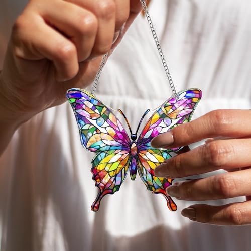 Butterfly Gifts for Women, Butterfly Christmas Ornaments for Tree Hanging