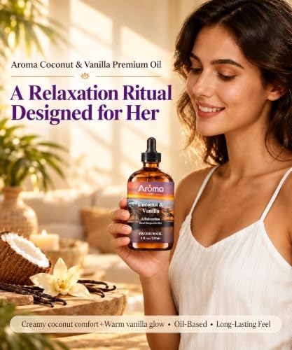 Coconut Vanilla Fragrance Oil 4 Fl Oz