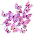 OPSEAM 3D Butterfly Wall Decor Butterfly Decorations Stickers with Magnets