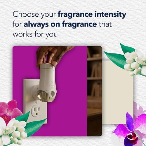 Glade PlugIns Air Freshener Refills, Orchid Blossom, 10 Count