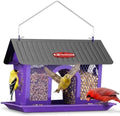 Kingsyard Wild Bird Feeder for Outdoors Hanging, All Metal