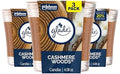 Glade 1-Wick Scented Candle Jar, Cashmere Woods, Air Freshener Infused with Essential Oils, 4.08 Oz, 3 Count
