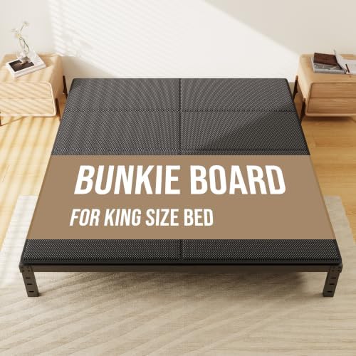 Bunkie Boards King Size (80"x76"), 8mm Bed Boards to Stop Sagging
