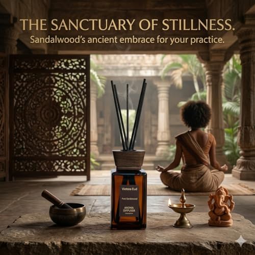 Sandalwood Reed Diffuser, 5.2 Fl Oz
