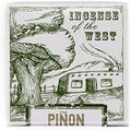 Incienso de Santa Fe - Piñon Natural Wood Incense Bricks Without Holder, 40 Count - Made in the USA
