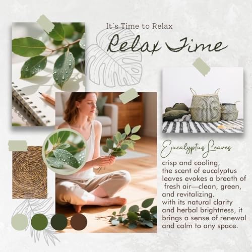 Room Spray, Eucalyptus Leaves, 4 fl oz, Air Freshener for Home, Bathroom