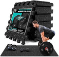 bemaxx Gym Mats Set - EVA Interlocking Foam Floor Tiles Workout Mat Puzzle