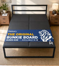 Original Bunkie Board Queen Size (60x80) - Under Bed Support, Black