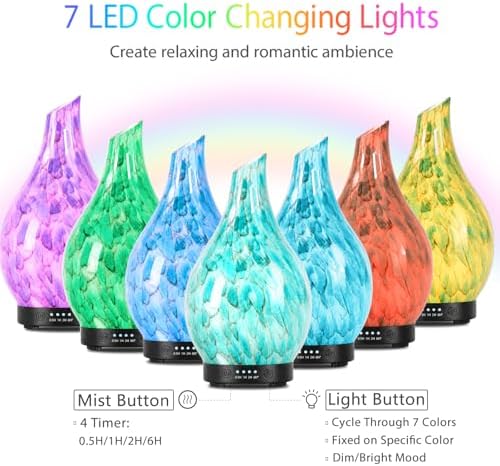 EQUSUPRO Essential Oil Diffuser for Home Fragrance & Aromatherapy 150ml