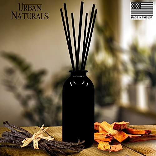 Urban Naturals Reed Diffuser Set, Smoked Vanilla - Bathroom Shelf Décor