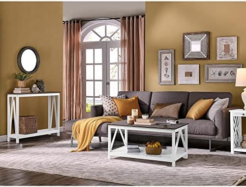 ChooChoo Farmhouse Console Table, Narrow Sofa Table for Entryway, 40 Inch